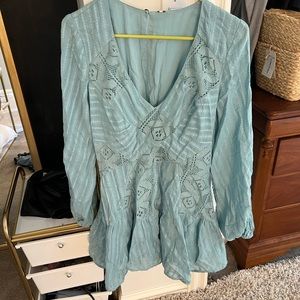 Free people blue dress! NWT